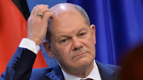 Федеральный канцлер Германии Олаф Шольц