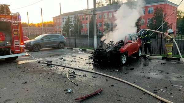 Последствия обстрела ВСУ города Шебекино Белгородской области