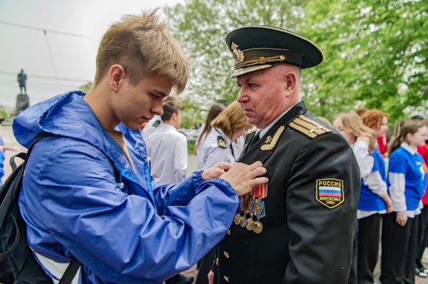 В Севастополе стартовала всероссийская акция Георгиевская ленточка В Севастополе стартовала всероссийская акция Георгиевская ленточка
