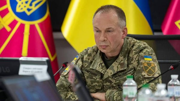 Главком ВСУ Александр Сырский участвует в заседании контактной группы в формате Рамштайн