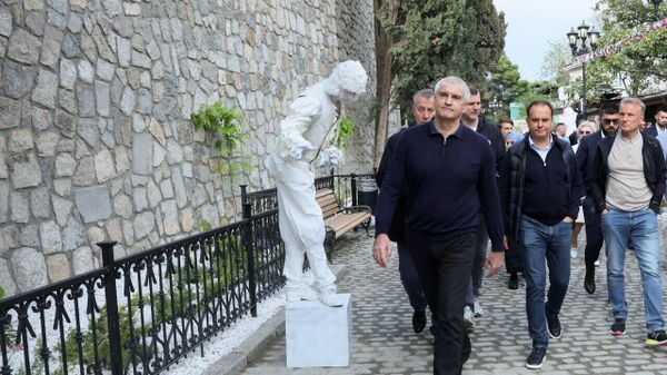 Сергей Аксенов в Алупке