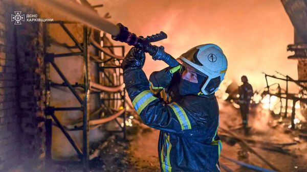 Украинские пожарные 