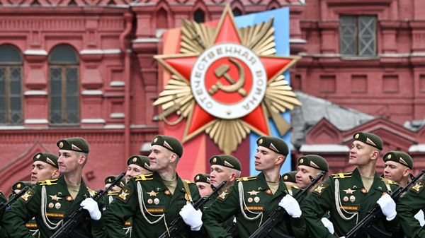 Военный парад, посвященный годовщине Победы в Великой Отечественной войне