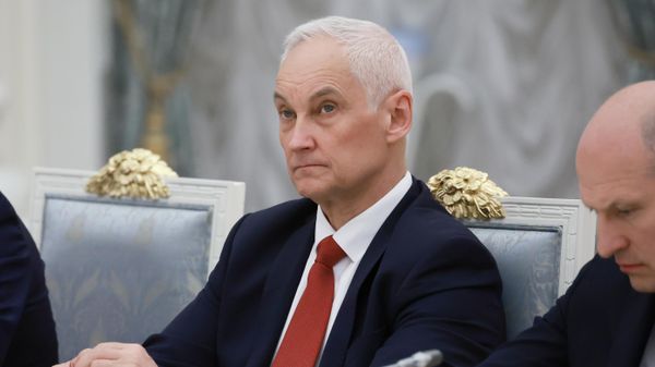 Министр обороны РФ Андрей Белоусов на встрече президента РФ Владимира Путина с членами Правительства РФ.