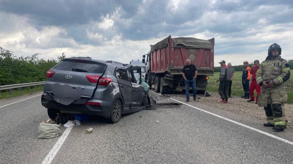Три человека погибли в лобовом ДТП на Кубани