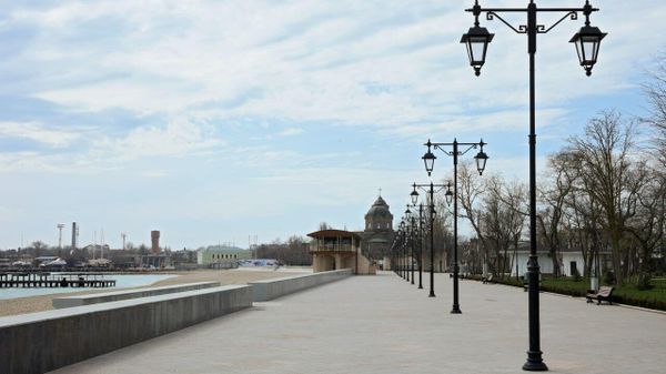 Набережная им. Терешковой в Евпатории Набережная им. Терешковой в Евпатории