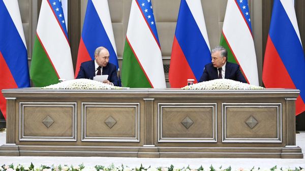 Рабочий визит президента Владимира Путина в Узбекистан. День второй