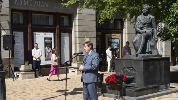 Открытие международного фестиваля Великое русское слово в Крыму