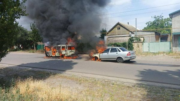 Последствия удара ВСУ по Каховке Херсонской области