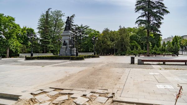 Благоустройство Екатерининского сада в Симферополе