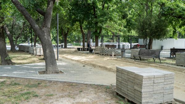 Благоустройство Екатерининского сада в Симферополе