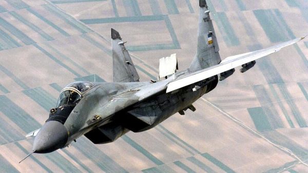 Истребитель МиГ-29 югославских ВВС