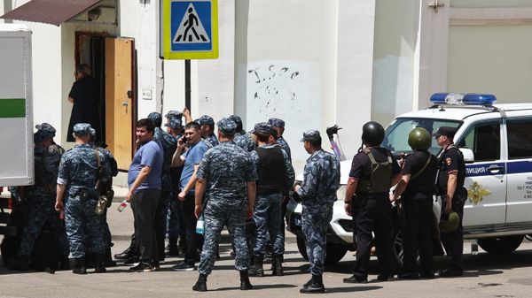 Обстановка у СИЗО-1 в Ростове-на-Дону