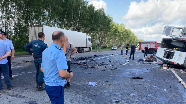 Массовое ДТП в Рязанской области