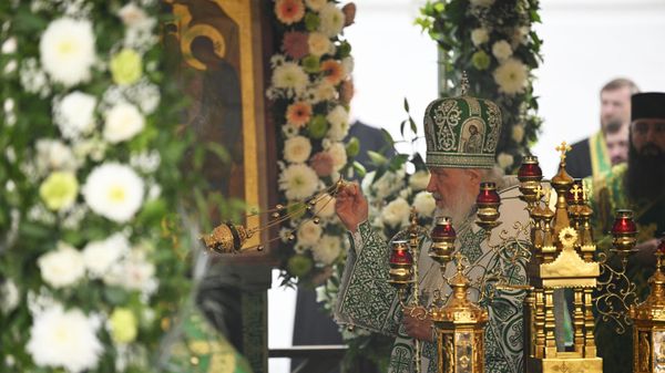 Патриаршее служение в Троицко-Сергиевой Лавре