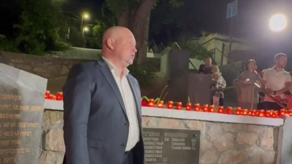 Свеча памяти в Севастополе