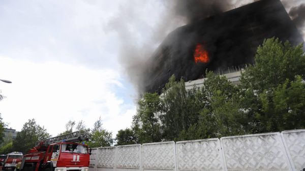 Пожар во Фрязино