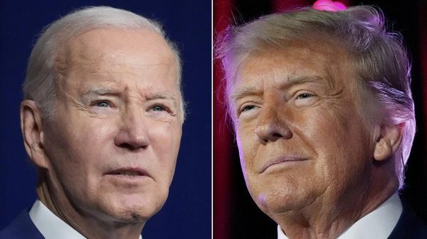 Президент США Джо Байден и экс-президент США Дональд Трамп