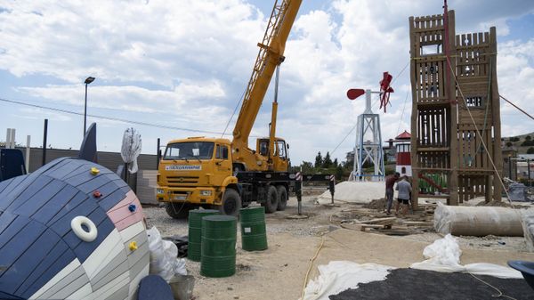 Благоустройство бухты Маленького капитана в селе Веселое 