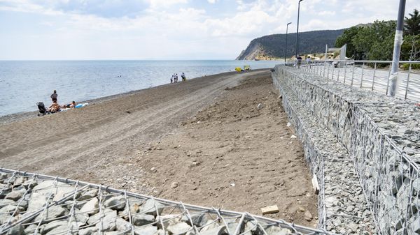 Благоустройство бухты Маленького капитана в селе Веселое 
