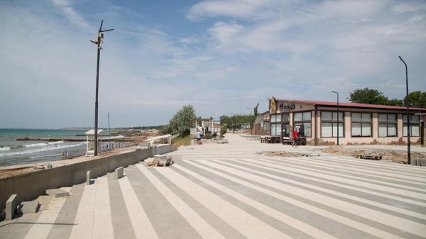 Благоустройство в Песчаном