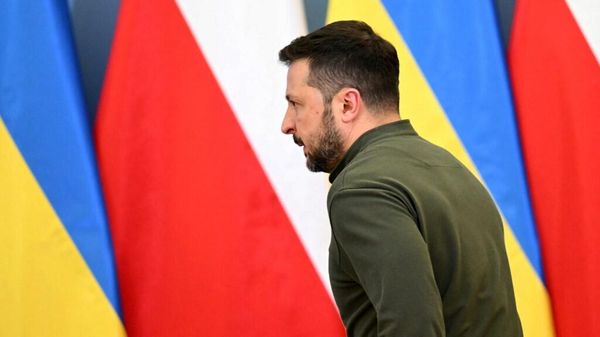 Президент Украины Владимир Зеленский в Польше