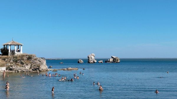 Пляж в Керчи