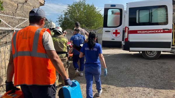 Взрыв газа в селе Владиславовка в Крыму