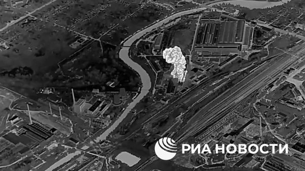 Уничтожение ударом Искандера склада ВСУ в Краматорске