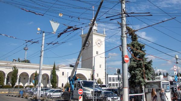 Ремонт и замена ламп уличного освещения в Симферополе