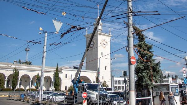 Ремонт и замена ламп уличного освещения в Симферополе