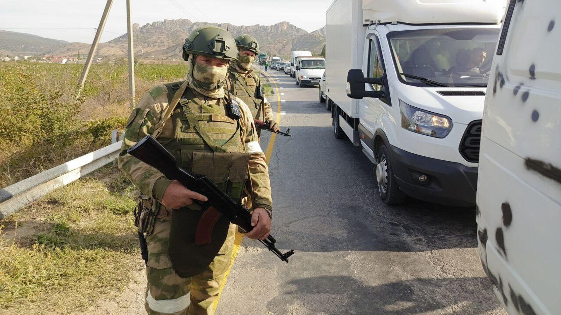 Учения подразделений территориальной обороны в Крыму Учения подразделений территориальной обороны в Крыму - РИА Новости, 1920, 26.11.2024