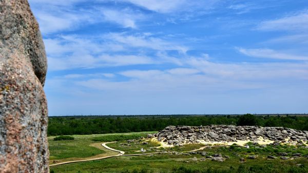 Экскурсионные дорожки на территории заповедника Каменная Могила