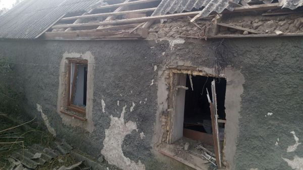Последствие обстрела ВСУ Херсонской области