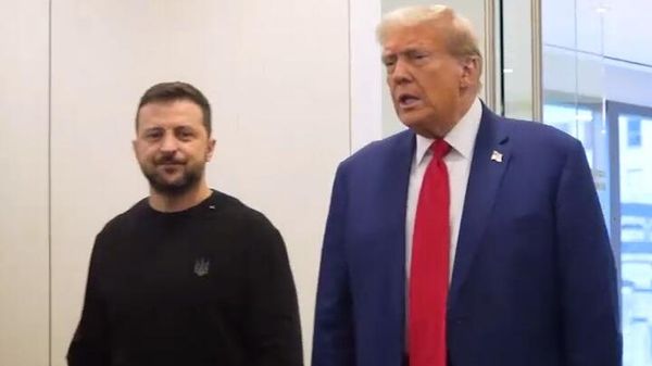 Владимир Зеленский и Дональд Трамп