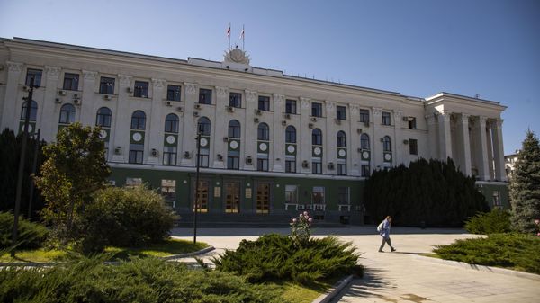 Здание Совета министров республики Крым