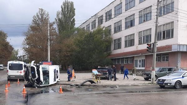 ДТП с каретой скорой помощи