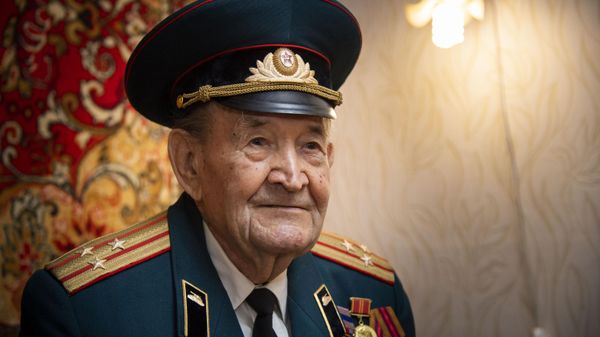 Столетний ветеран Петр Степанович Фурманов