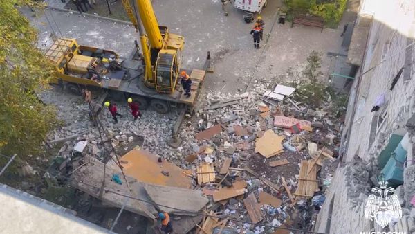 Взрыв газа в Черкесске