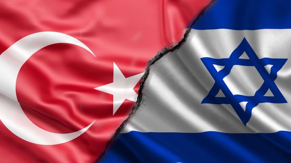 Флаги Турции и Израиля