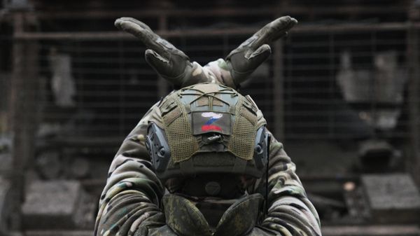 Российский военнослужащий