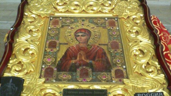Чудотворная мироточивая икона Божией Матери Умягчение злых сердец – Донецкая Чудотворная мироточивая икона Божией Матери Умягчение злых сердец – Донецкая