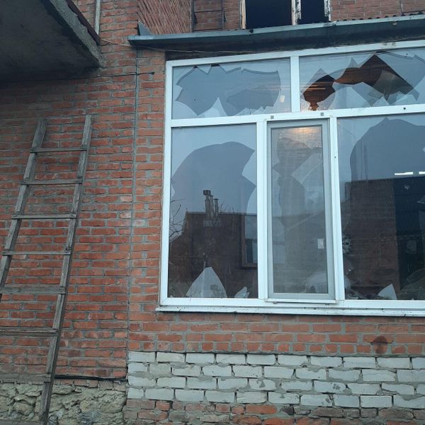 Славянск-на-Кубани после атаки беспилотников