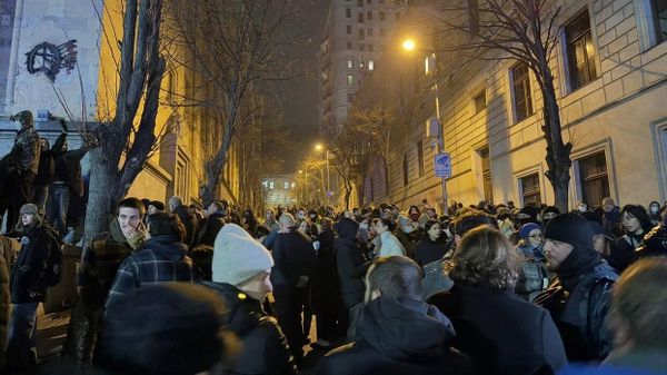 Акция протеста оппозиции в Тбилиси