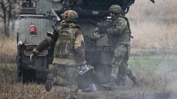 РСЗО Град в зоне СВО
