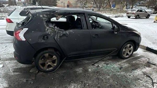 Женщина ранена в результате атаки БПЛА на автомобиль в Шебекино в Белгородской области