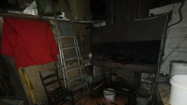 Пожар в мангальной зоне кафе в Ростове