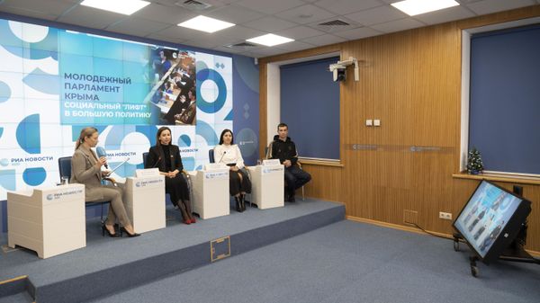 Пресс-конференция Молодежный парламент Крыма — социальный лифт в большую политику