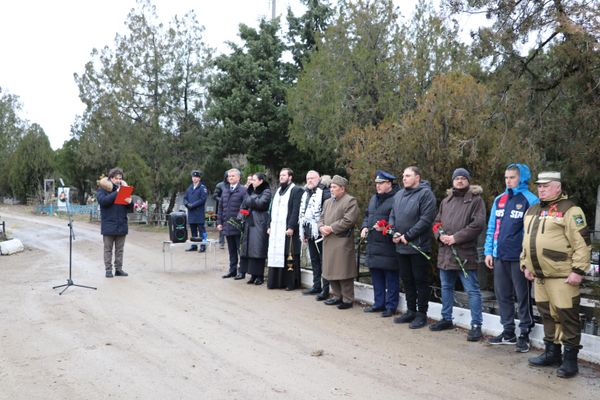 В Феодосии перезахоронили останки 71 красноармейца