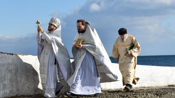 Праздник Крещения Господня в Алуште Праздник Крещения Господня в Алуште